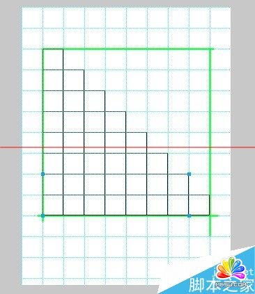 Fireworks CS5怎么制作3D網(wǎng)格線？