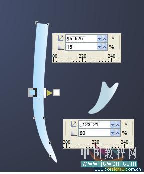 coreldraw x4鼠繪教程：繪制一只逼真的玻璃杯_中國教程網(wǎng)