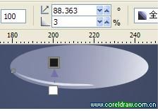 coreldraw x4鼠繪教程：繪制一只逼真的玻璃杯_中國教程網(wǎng)