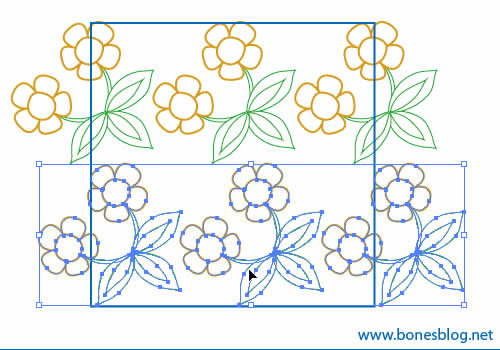 illustraotr簡單方法來制作四方連續圖案