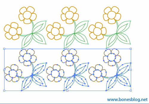 illustraotr簡單方法來制作四方連續圖案